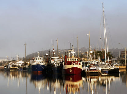 Boats in Bay Scenery Photograph Home Decor Premium Quality Poster Print Choose Your Sizes