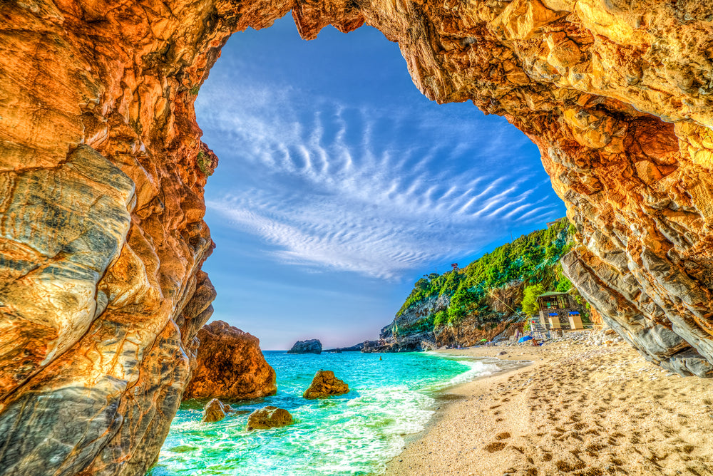 Sea Cave Scenery Photograph Home Decor Premium Quality Poster Print Choose Your Sizes