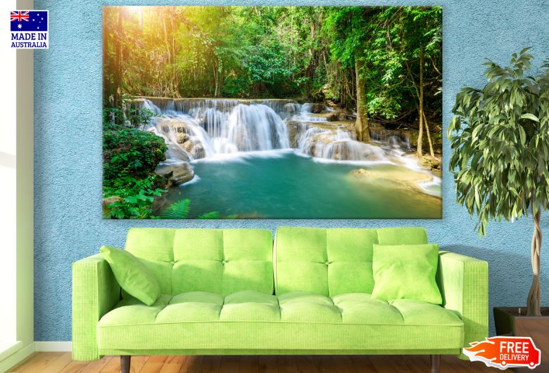 Stunning Waterfall Scenery Photograph Print 100% Australian Made