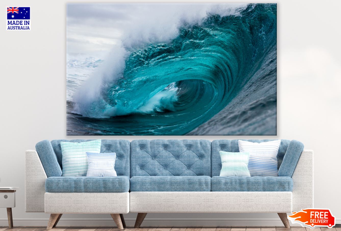 Crashing Wave Photograph Print 100% Australian Made