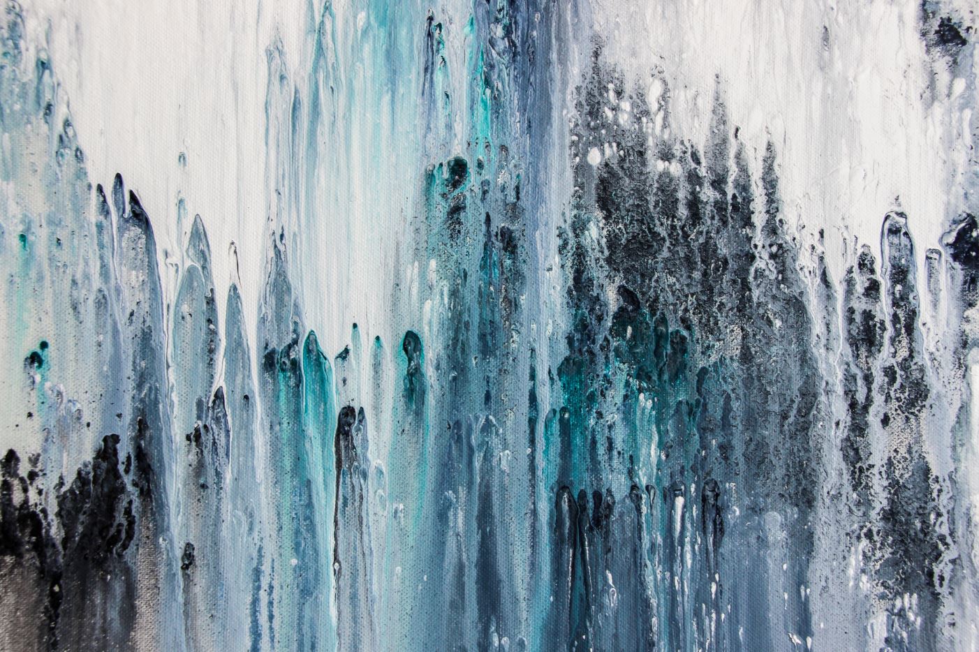 Colorful Abstract Painting Design Print 100% Australian Made