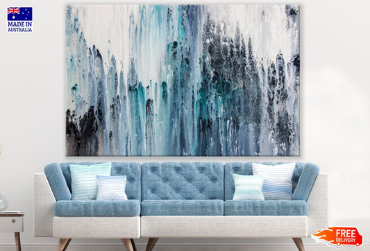 Colorful Abstract Painting Design Print 100% Australian Made