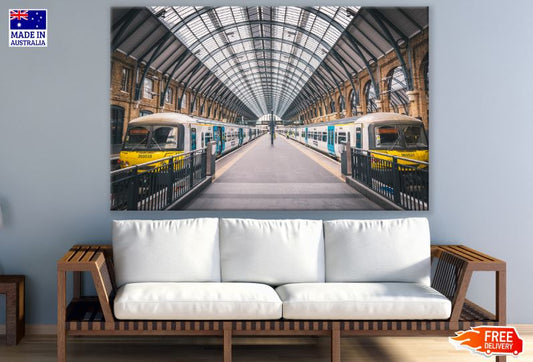 Kings Cross Train Station in Central London Photograph Print 100% Australian Made