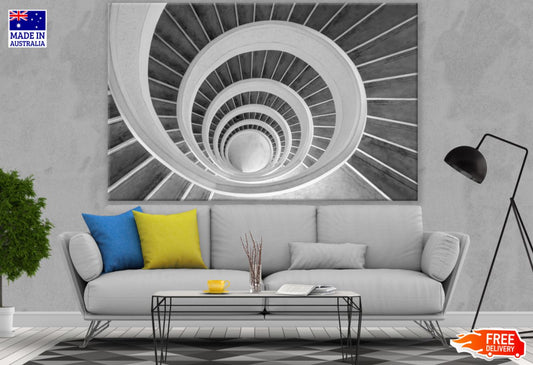 Stairs Aerial View Photograph Print 100% Australian Made