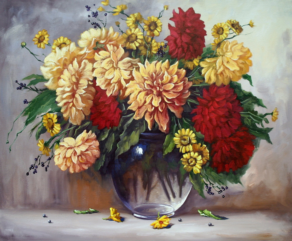 Vase for Flowers Painting Print 100% Australian Made