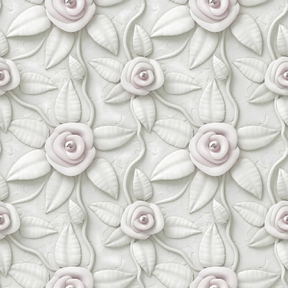 Square Canvas Floral 3D Sculpture Photograph High Quality Print 100% Australian Made