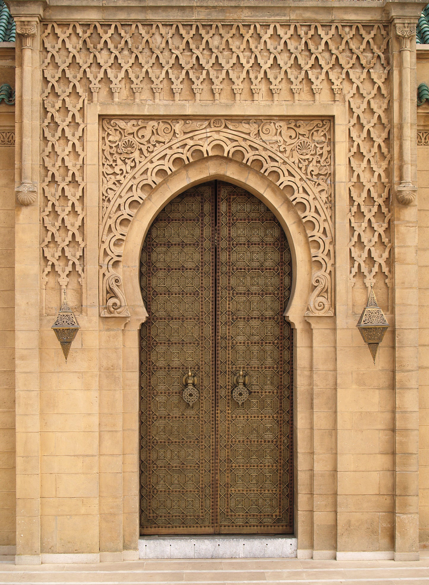 Palace Door Closeup Photograph Home Decor Premium Quality Poster Print Choose Your Sizes