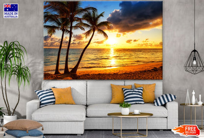 Sea Sunset Scenery Photograph Print 100% Australian Made