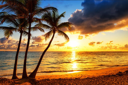 Sea Sunset Scenery Photograph Print 100% Australian Made