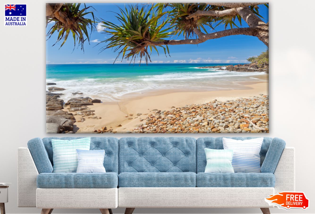 Sea Beach Scenery Photograph Print 100% Australian Made
