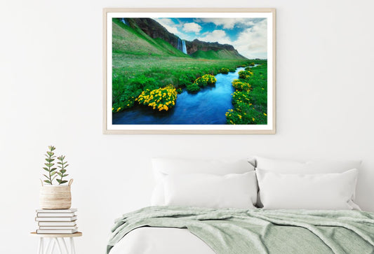 Stunning Waterfall Scenery View Home Decor Premium Quality Poster Print Choose Your Sizes
