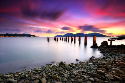Stunning Bridge at Sunset Photograph Print 100% Australian Made