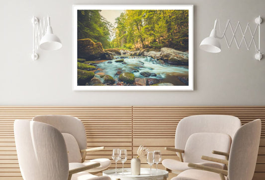 Stunning Waterfall Scenery View Home Decor Premium Quality Poster Print Choose Your Sizes