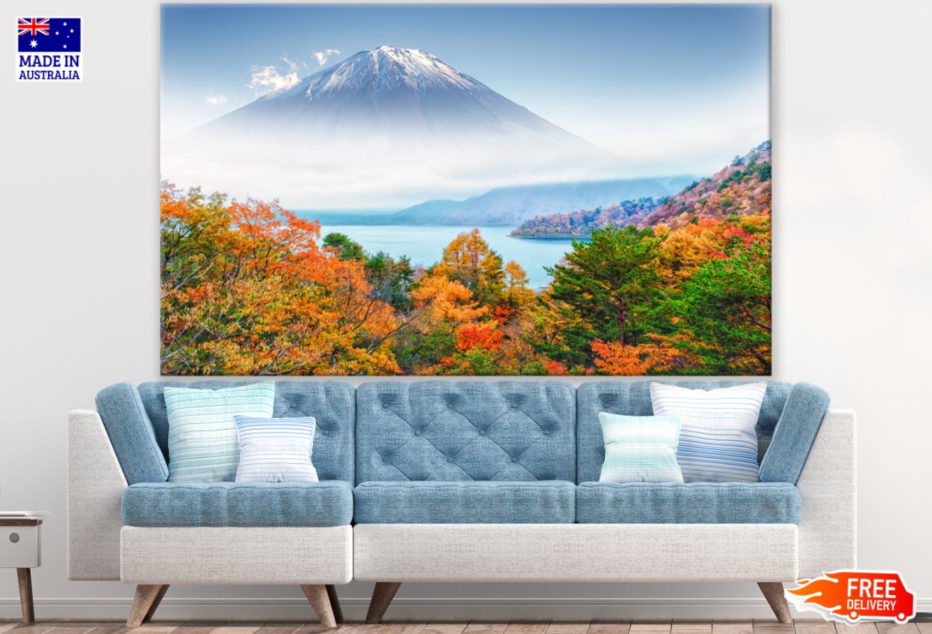 Forest & Mountain Landscape View Photograph Print 100% Australian Made