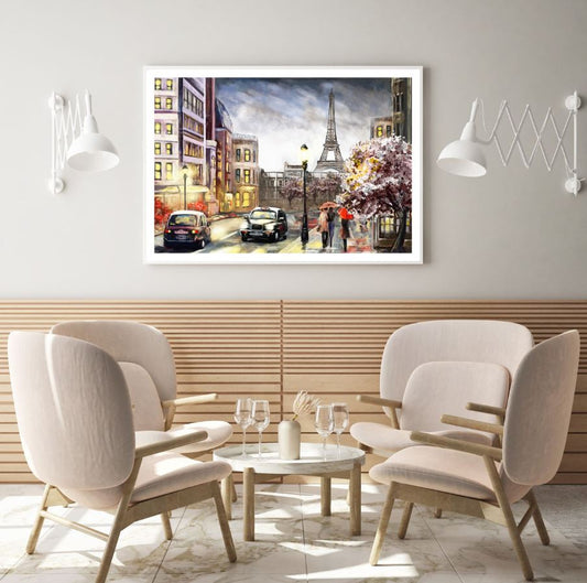 London City Watercolor Painting Home Decor Premium Quality Poster Print Choose Your Sizes