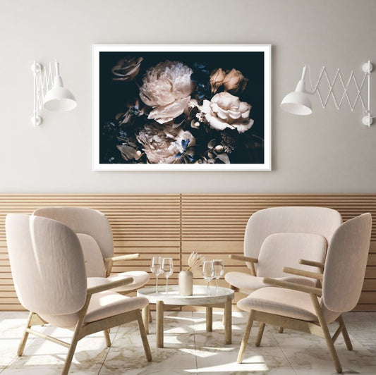 Colorful Flowers Closeup View Home Decor Premium Quality Poster Print Choose Your Sizes