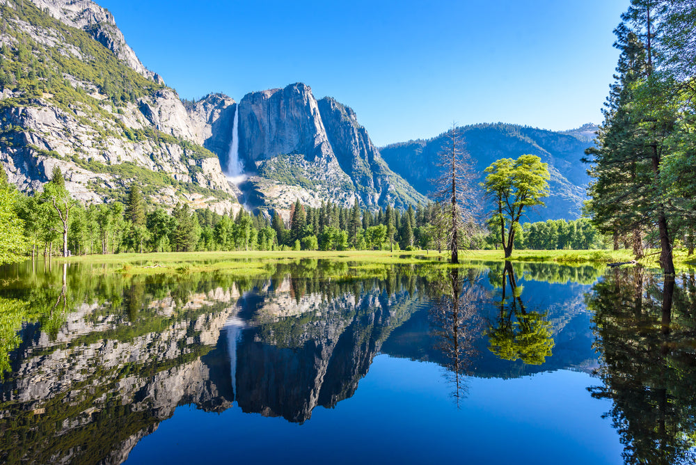 Stunning Lake View with Mountains & Forest Photograph Print 100% Australian Made