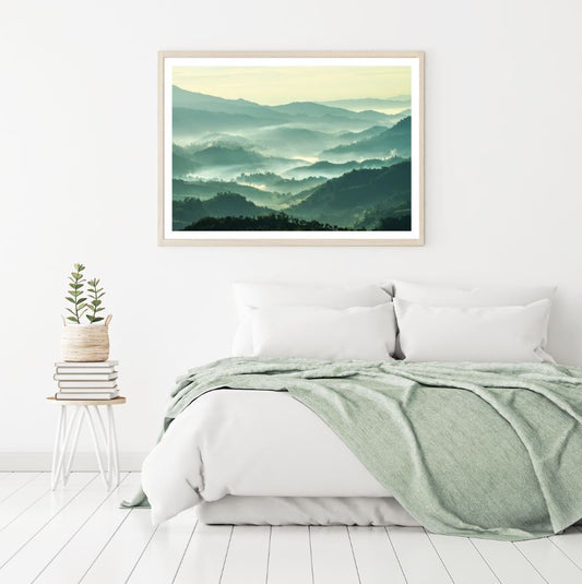 Mountain Scenery Photograph Home Decor Premium Quality Poster Print Choose Your Sizes