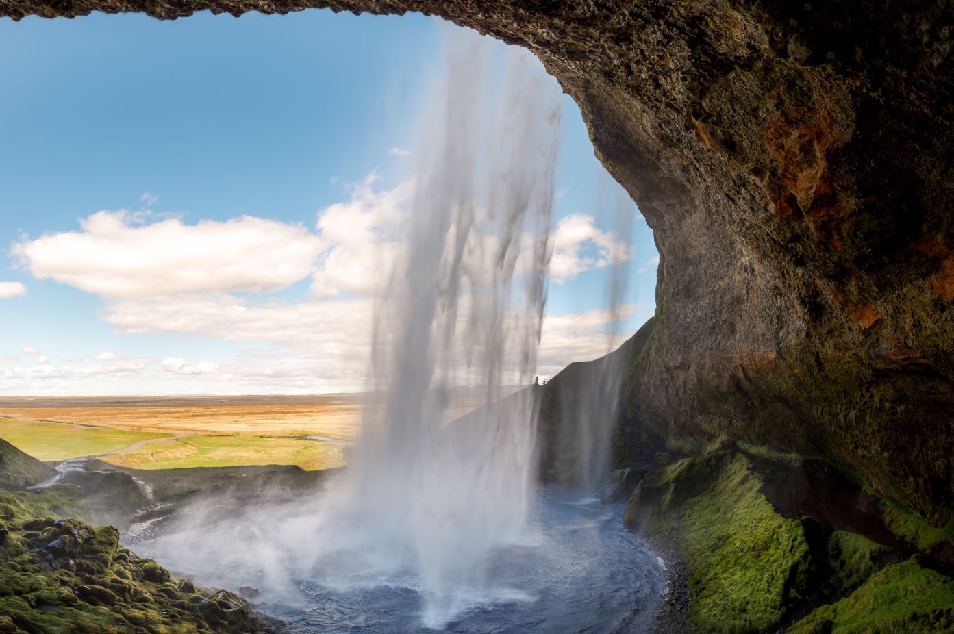 Waterfall & Cave Photograph Print 100% Australian Made