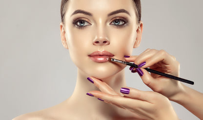 Girl with Makeup Face Photograph Home Decor Premium Quality Poster Print Choose Your Sizes