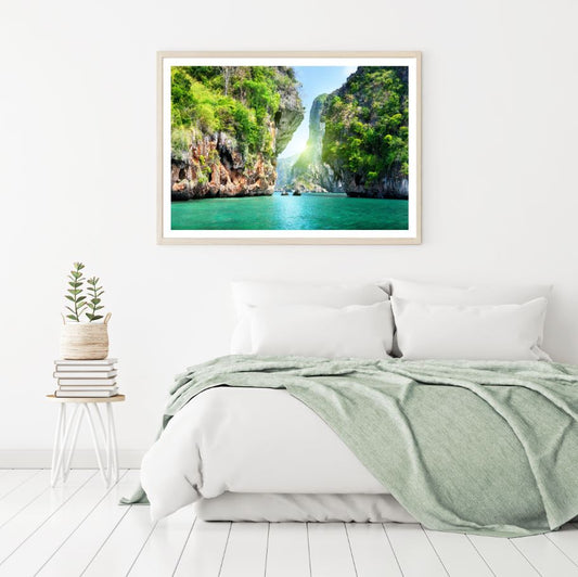 Sea Scenery Photograph Home Decor Premium Quality Poster Print Choose Your Sizes