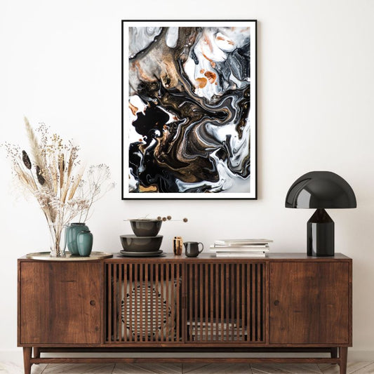 Colorful Abstract Design Home Decor Premium Quality Poster Print Choose Your Sizes