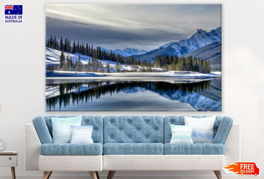 Mountain Lake & Forest Scenery Photograph Print 100% Australian Made