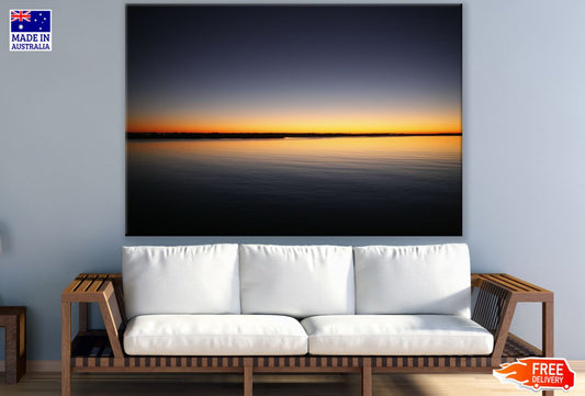 Sea Sunset Scenery Photograph Print 100% Australian Made