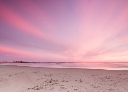 Sea Sunset Scenery Photograph Print 100% Australian Made