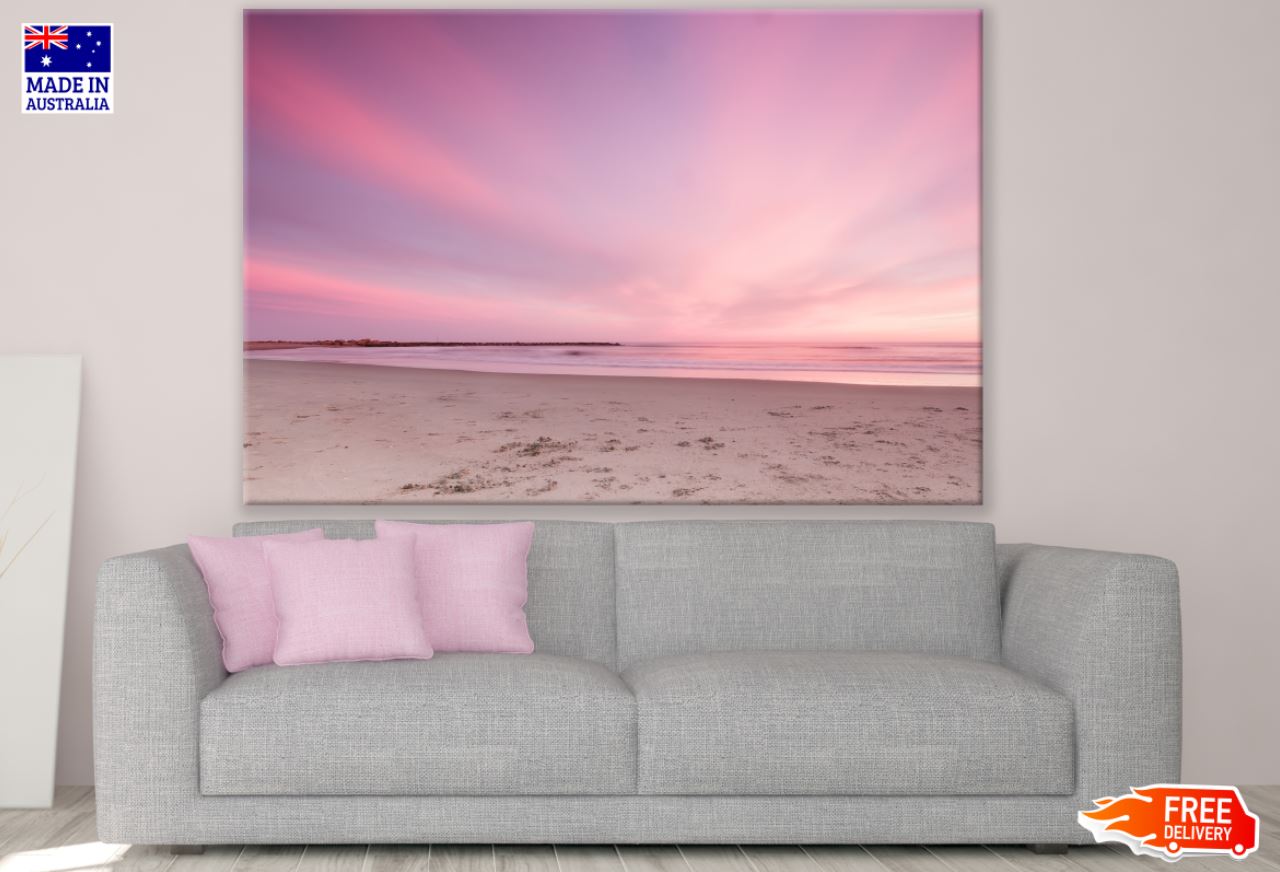 Sea Sunset Scenery Photograph Print 100% Australian Made