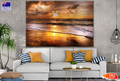 Sea Sunset Scenery Photograph Print 100% Australian Made