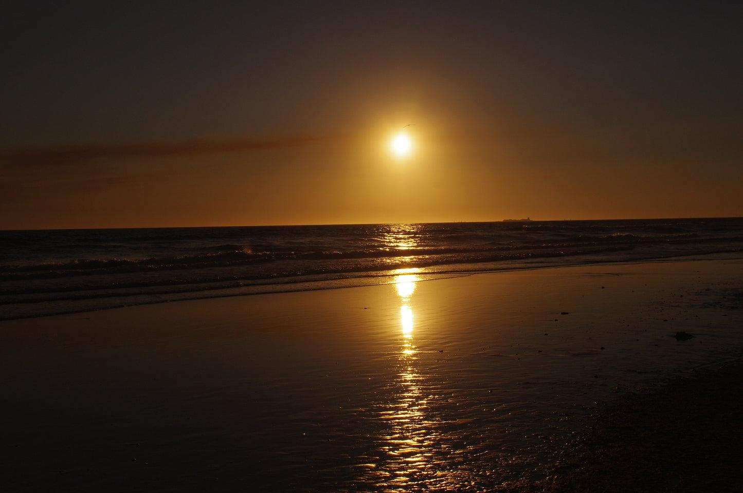 Sea Sunset Scenery Photograph Home Decor Premium Quality Poster Print Choose Your Sizes