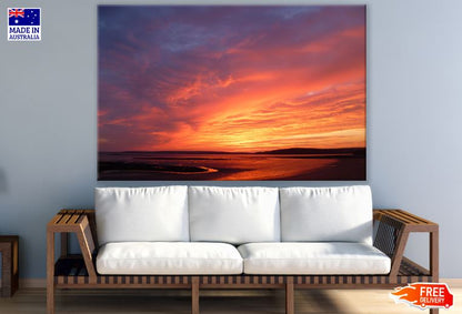 Stunning Sunset Scenery View Photograph Print 100% Australian Made