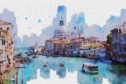 Venice City Painting Print 100% Australian Made