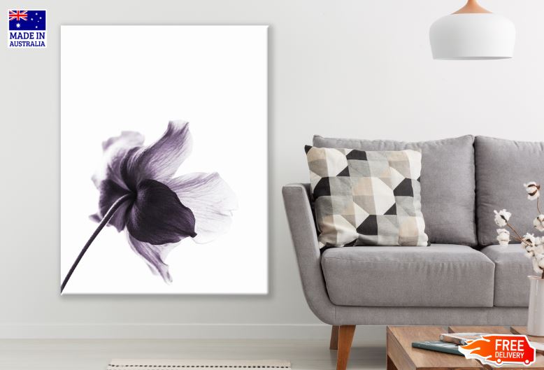 Purple Flower Closeup Photograph Print 100% Australian Made