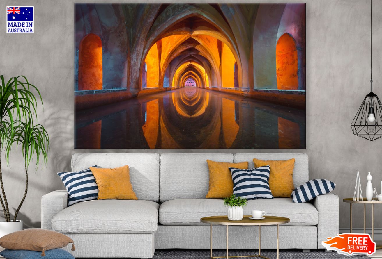 Building Inside View Photograph View Print 100% Australian Made