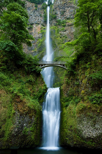 Tall Waterfall Scenery Photograph Print 100% Australian Made